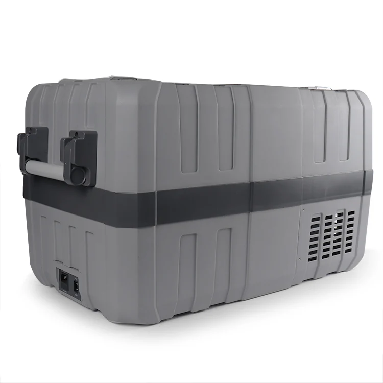 40L dual zone RV Caravan mini car fridge Tour Outdoor Fishing Camping Compressor fridge 12v 24v DC car refrigerator freezer