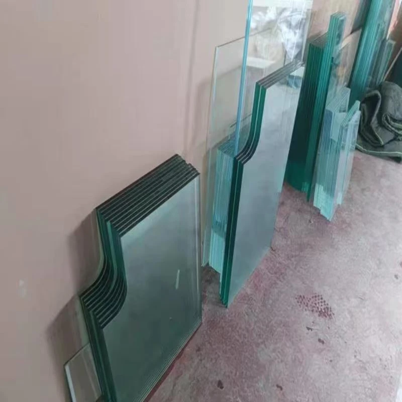 float glass machinery glass drilling machine with glass transport rack edging machine