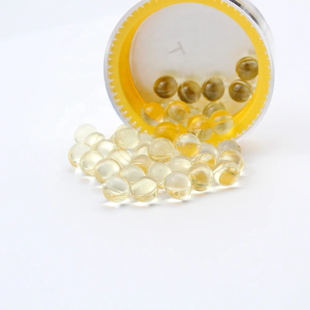 Factory Customized HALAL Daily Supplement Omega 3 6 9 Brain Cells DHA EPA Vitamin A Vitamin D3 Cod Liver Oil Fish Oil Softgel