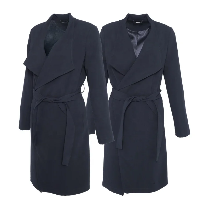 Huiquan надежное качество на заказ женский плащ на заказ цвет женский плащ