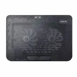 N99 Laptop Cooler Cooling Pad 2 Fans Cooling Pad Silent Laptop Stand with Adjustable Stand for gaming notebook