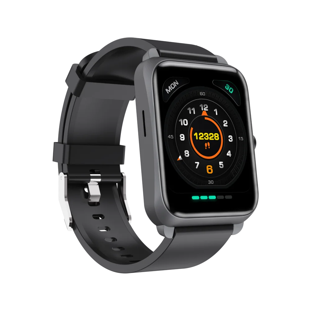  Fiypo FY16 Smartwatch 1 69 дюймов полный сенсорный экран фитнес-трекер температуры Смарт-часы с функцией вызова