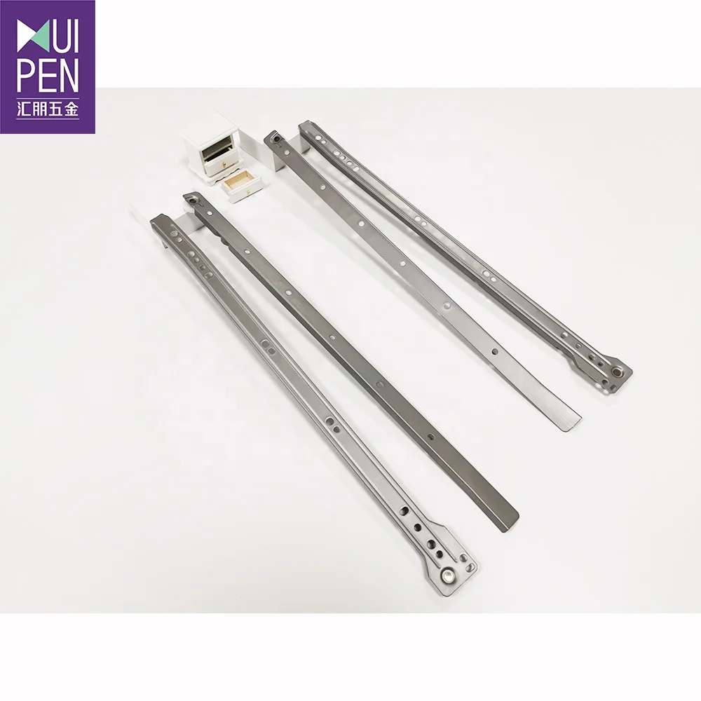 Factory price powder coated paint undermount soft close drawer slides plastic wheel drawer slides drawer slide runner