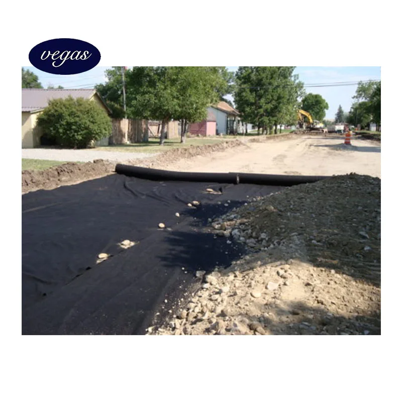 Geotextile China High Strength 100-800gsm PP  Non-Woven Geotextile Needle Punched for Paving Road with Polypropylene Material