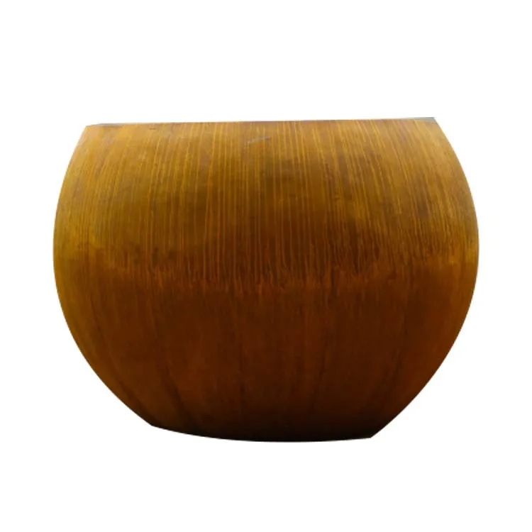 steel plants pot Customized Outdoor Tree Planter