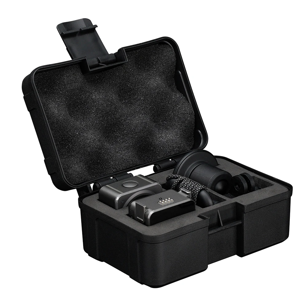 Telesin Foam Groove Hard  Protective Camera Case for DJI Action 2 Camera