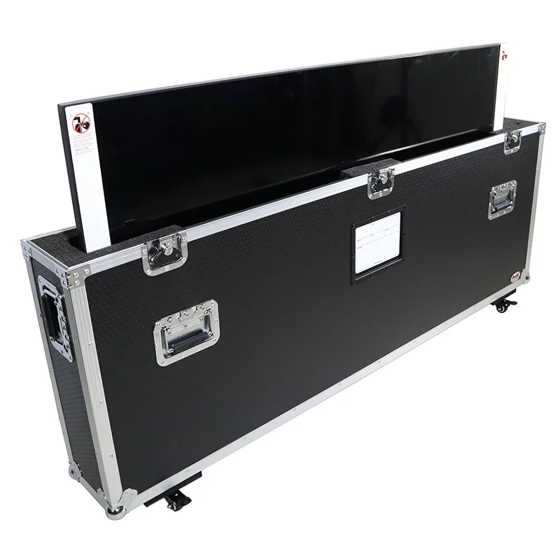 Инженерный алюминиевый корпус, Универсальный Корпус для телевизора с плоской панелью 55-65 дюймов и колесами