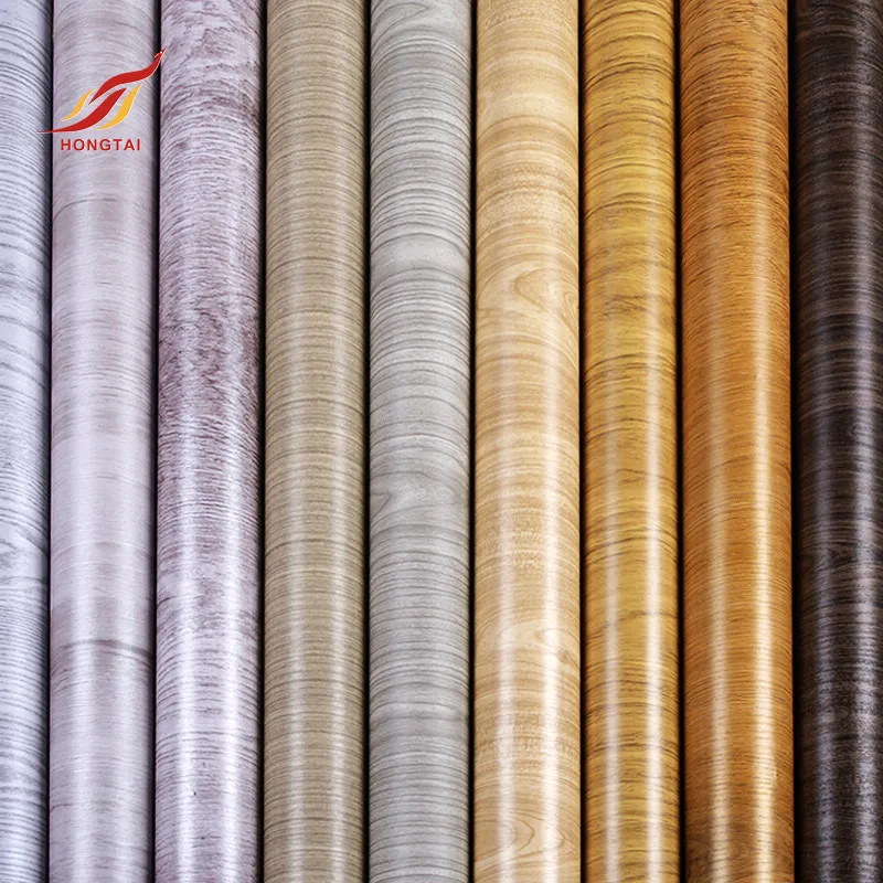 modern self adhesive wallpaper 3d emboss grey wood grain vinyl wooden sticker wall paper