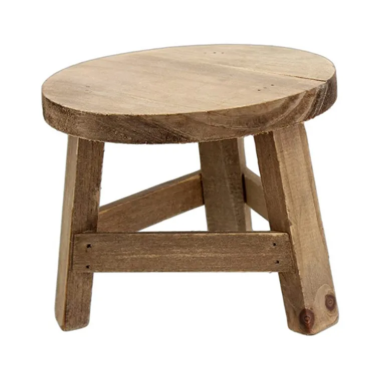 Decoration home restaurant Versatile lightweight durable wooden bar stools with backs