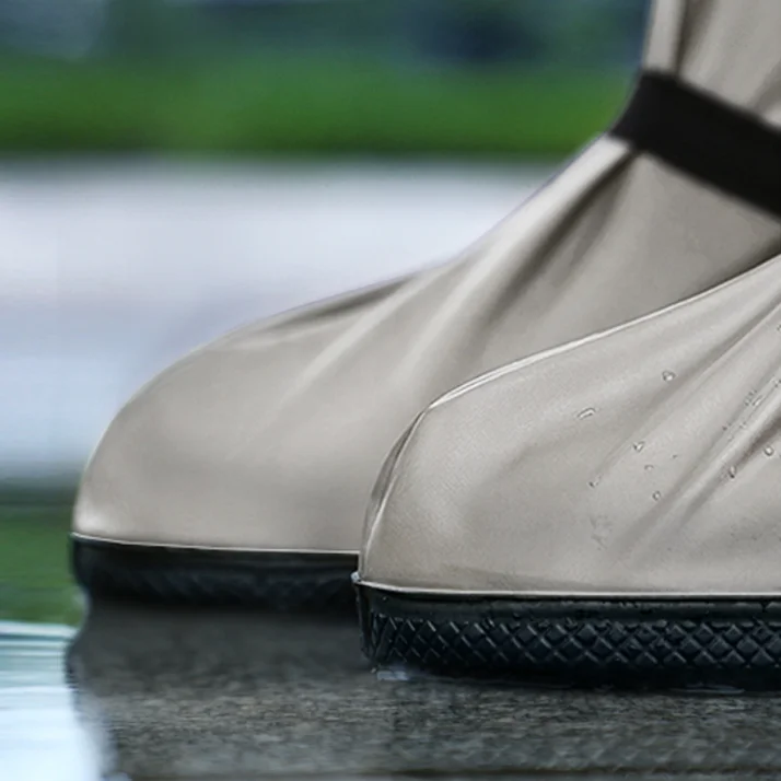 PVC Outdoor Travel High-top Rain Shoe Cover Multi Size