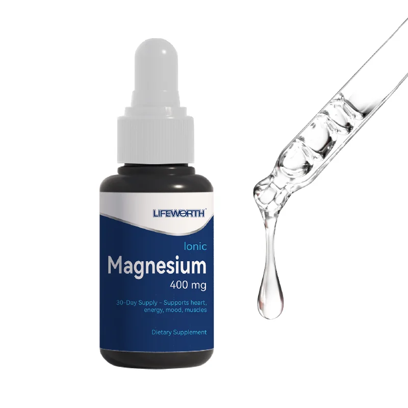 Lifeworth Liquid Drops with Magnesium Glycinate 1000mg magnesium glycinate liquid for sleep