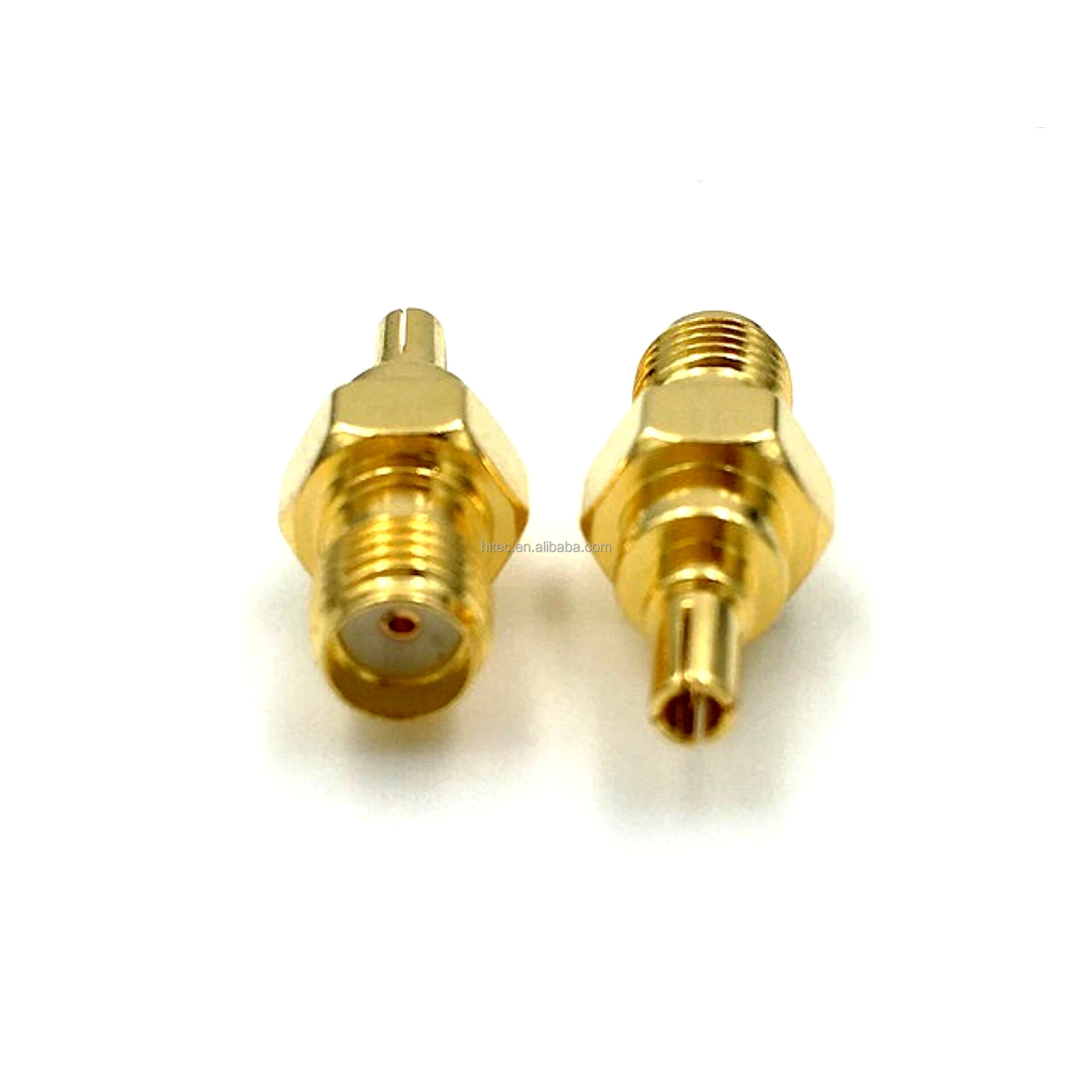 Gold plated SMA female to CRC9 male connector SMAK to CRC9J