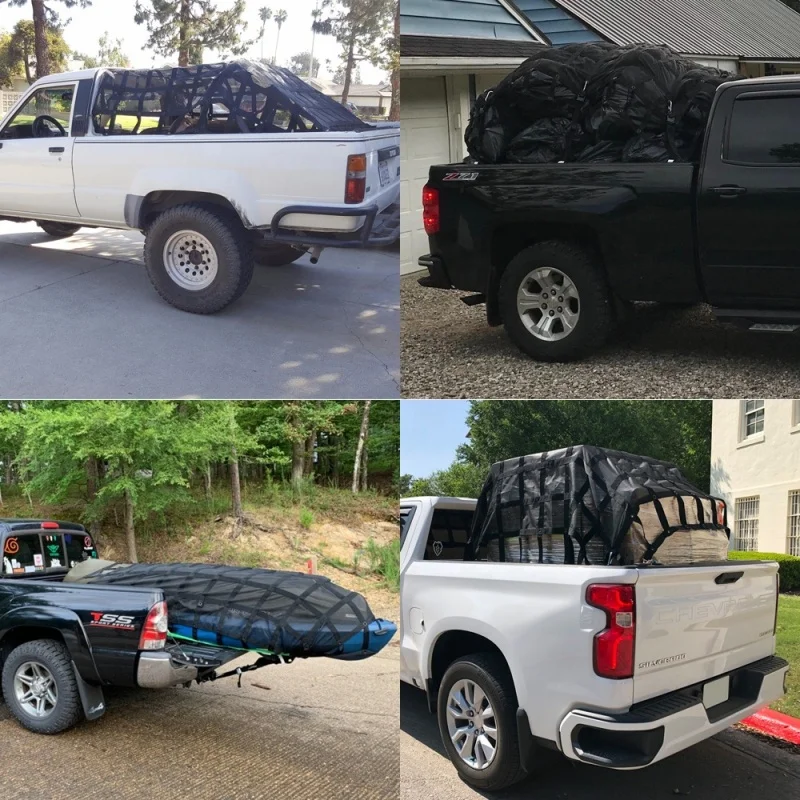 Heavy Duty Large Capacity Mesh Trailer Cargo Net for suv/ship Truck Bed Cargo Net