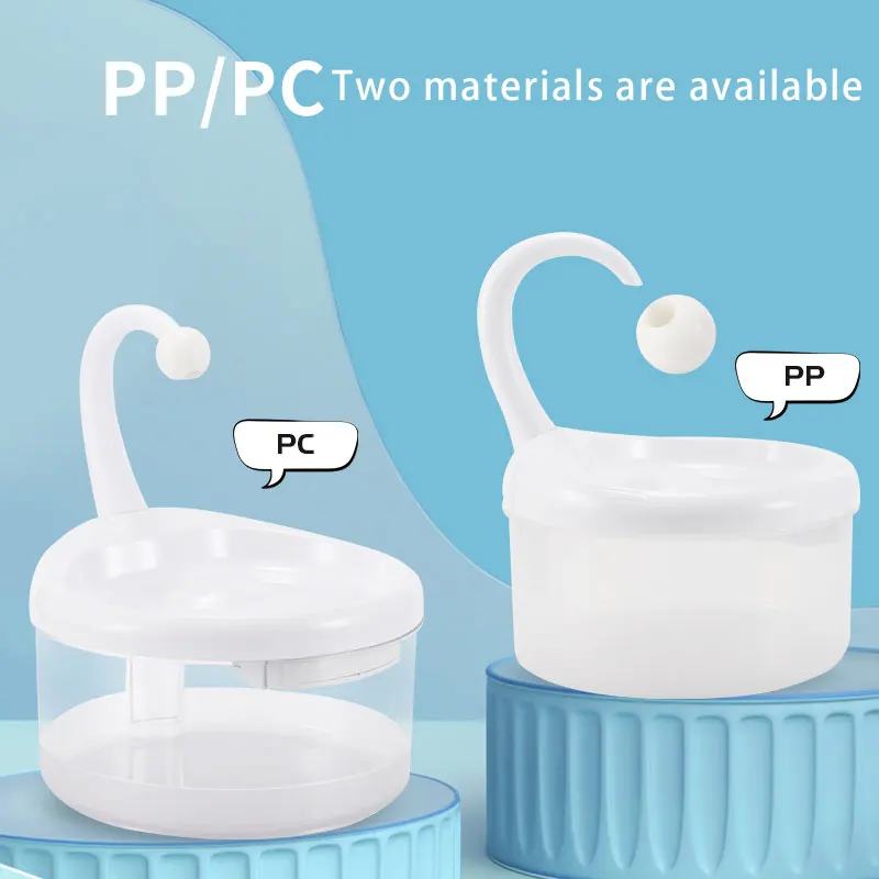 Manufacture  Cat Water Dispenser Automatic Plastic Pet Drinking Fountain For Cats