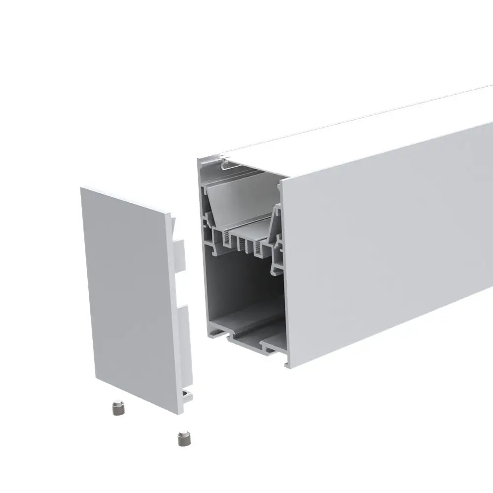 50*75mm LED Alu profile creative can be spliced lamps lanterns shopping malls office cyber cafe gym industrial style chandelier