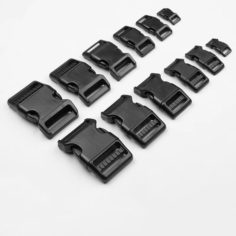 Wholesale Webbing Adjustable Side Release Buckle Plastic Clip Buckle for Bag