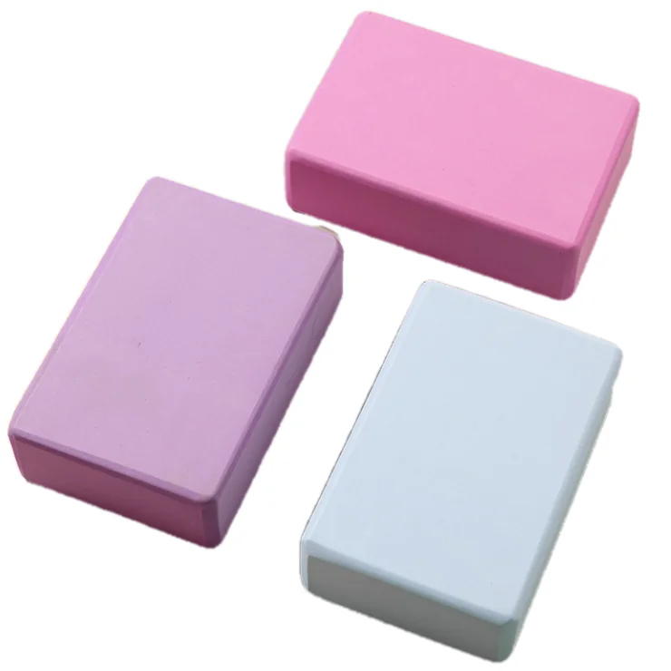Paidu Manufacturer One Dollar Items Eco Friendly Tpe Yoga Block With Logo Single Color Wholesale OEM Customized