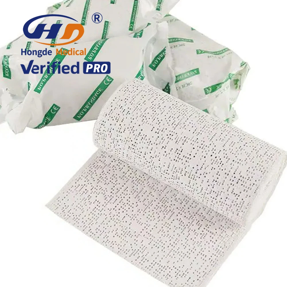 Factory Wholesale High Individually Packed Medical Elastic Injury Recovery Bandage For Plaster Of Paris Bandages