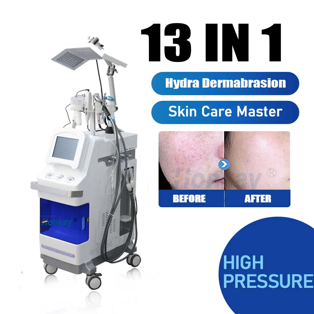 Professional 5 in 1 hydro dermabrasion machine/microdermabrasion machine oxygen facial care beauty machine