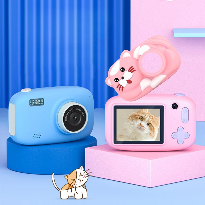 Childlike Photography Project Kids Camera 2.4 Inch HD Screen Full View Angle 26MPx Photo 1080P Video Digital Camera