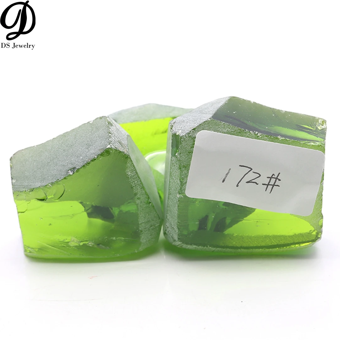 Wholesale various colors rough nanosital peridot #172