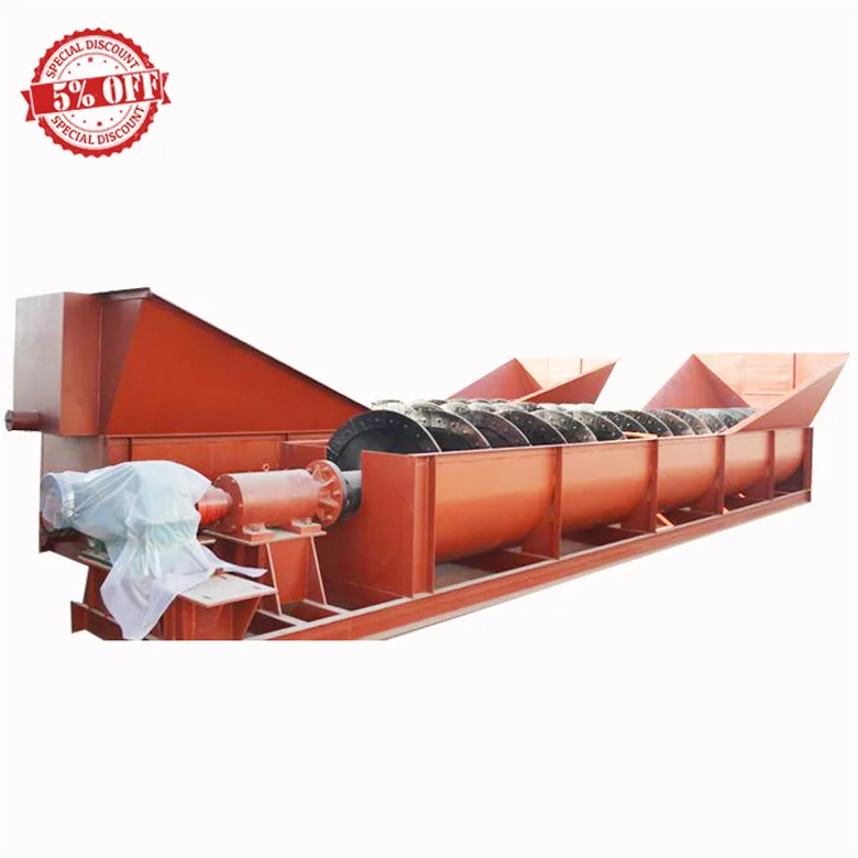 
Factory Supply Silica Sand Washing Plant Fine Sand Screw Washer Sand Washing Machinery Equipment 