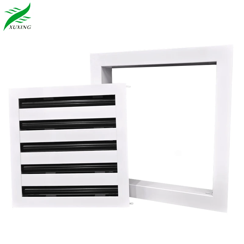 HVAC Ventilaition Aluminum Exhaust Detachable Ac Slot Grill Air Supply Door-hinged Linear Slot Diffuser With Air Filter