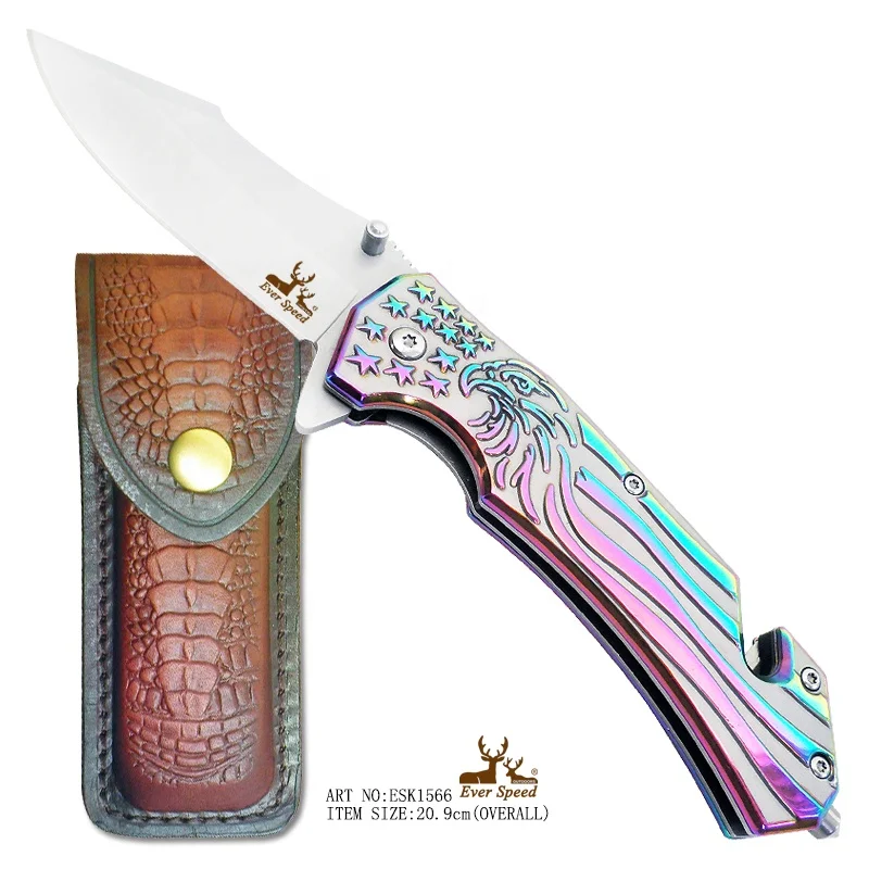 OEM high class camping pocket stainless steel folding tactical knife survival tool knives tools