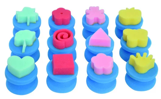High quality foam stamp creativity sponge stamp for painting