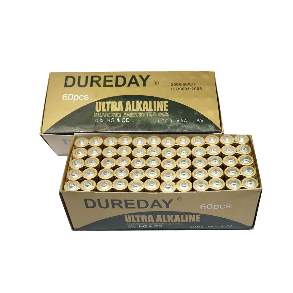 1.5V AAA Alkaline Batteries LR03 AM-4  Triple A battery for household