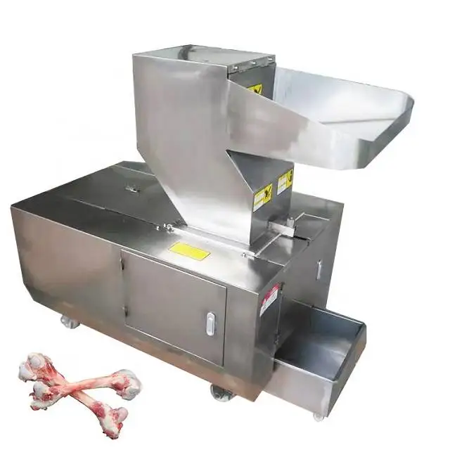 Bone Grinding Mill Bone Cutting Machine / Animal Meat Bone Crushing Machine For Dog Food