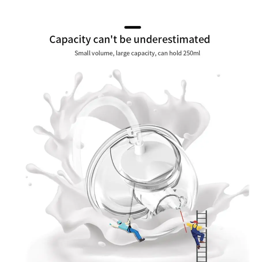 Double Breastpump Wearable Quiet Breast Pumps Automatic Hands-Free Breast Feeding Pumps Painless Strong Suction Breast