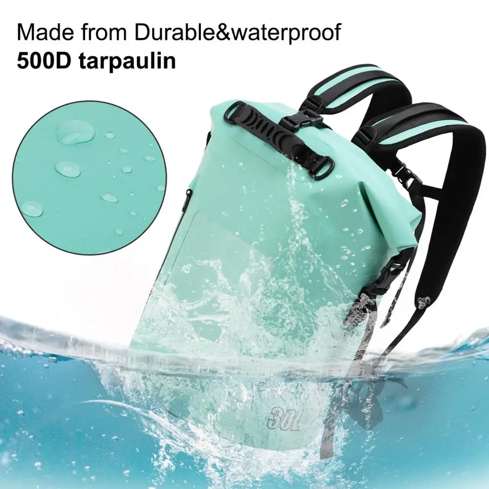 Custom LOGO Colour Size High Quality Dry Bag waterproof Travel Duffle Bag,Best Rainproof Backpack