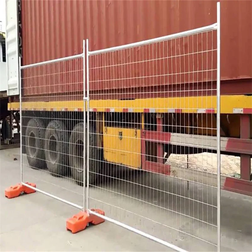 AU/NZ Панельные Ограждения для мероприятий легко разобрать строительный временный забор металлический защитный