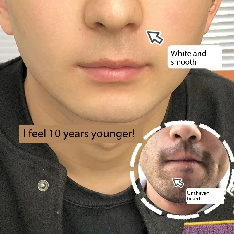 Men Foaming Facial Cleansing Shave Sticks Hair Beard Solid Soap Shaving Wholesale Shave Soap Foam Beard Stick Shaving Cream