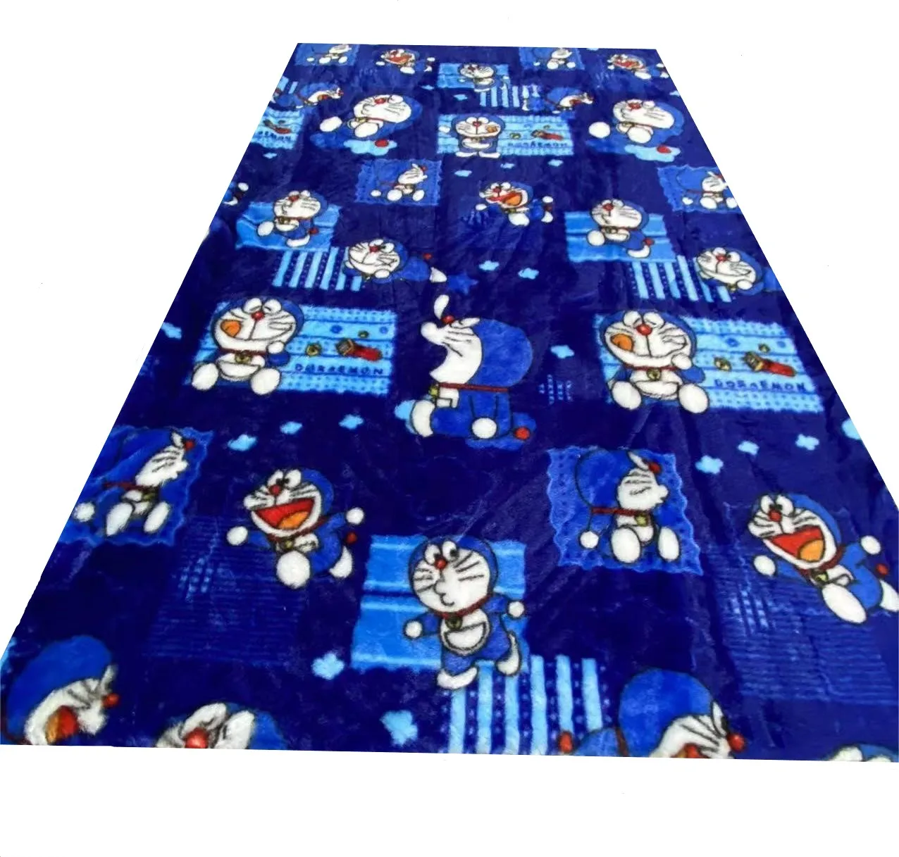 Short Plush Fabric Polyester Knitted Home Textile Single Side Pv Plush fleece Fabric For Toy And Four Piece Bed Set