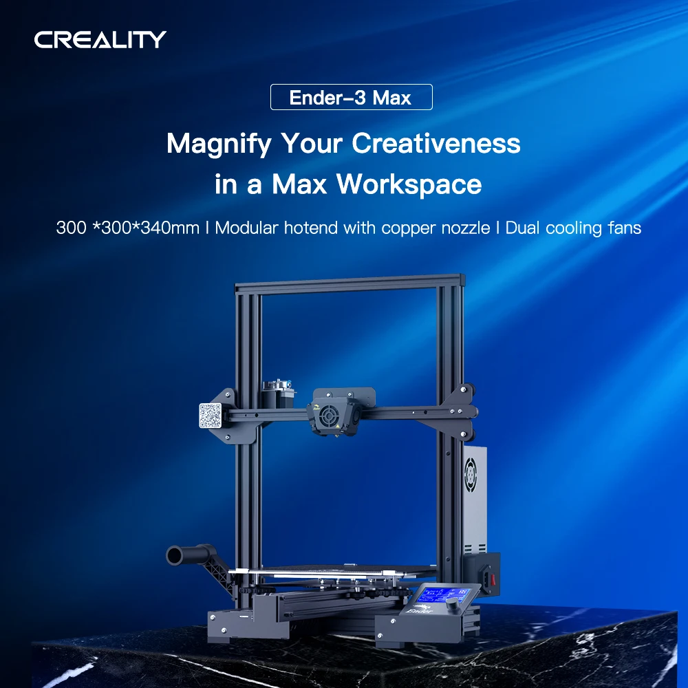 2021 Новое поступление Creality 3D Ender-3 Max для домашнего использования большой 3d