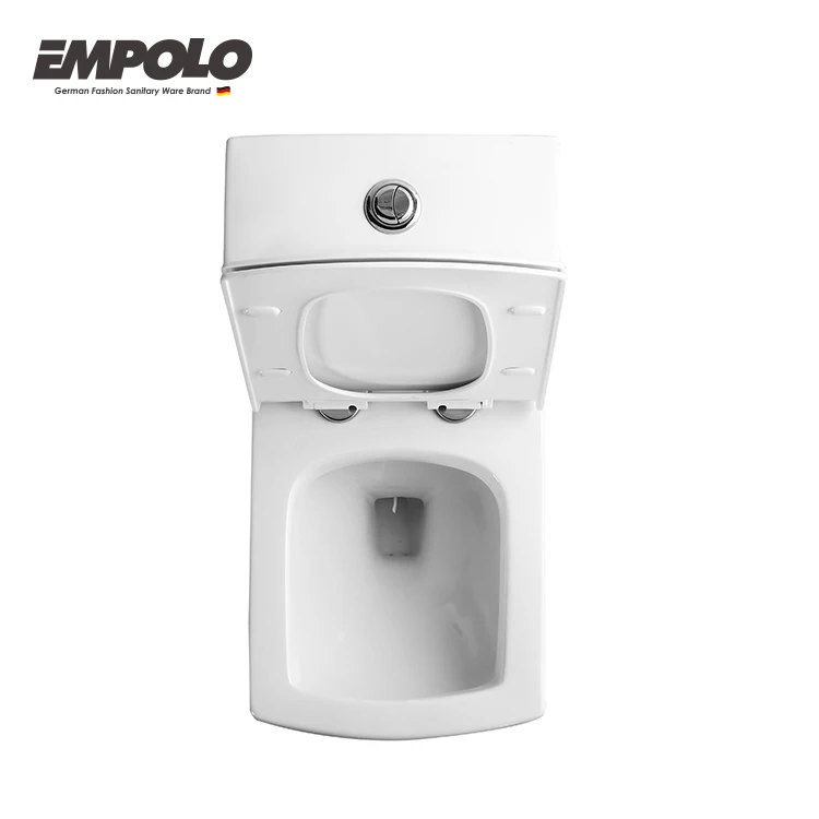 Empolo vaso sanitario wc toilette Ceramic Bathroom S-trap One Piece Sanitary Ware Toilet price bathroom toilet and sink set