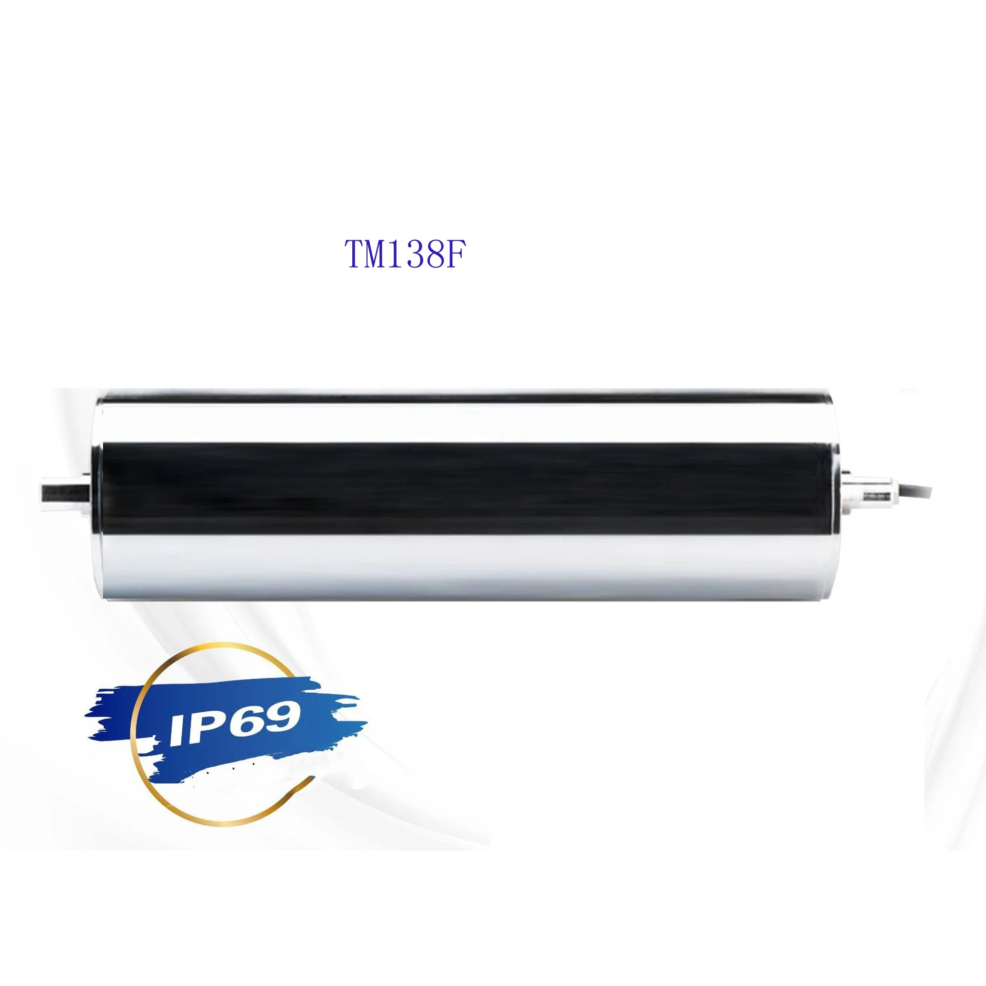 TM1113F belt conveyor food grade stainless steel electric drum polyurethane coating drum