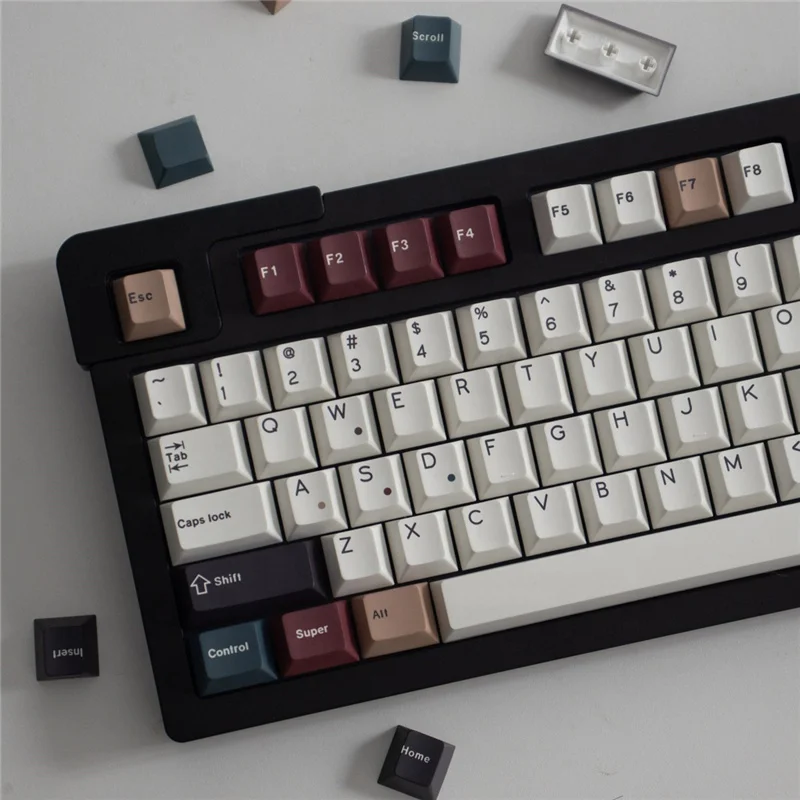 New Arrival GMK Mixed Lights Keycaps Gaming Profile Cherry PBT 129/23 Keys Keycaps Cherry For MX Switch Mechanical Keyboard