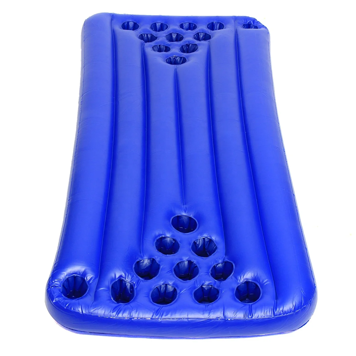Pool Party Drinking Game PVC Inflatable 22 Cups Holder Water Beer Pong Float Mat
