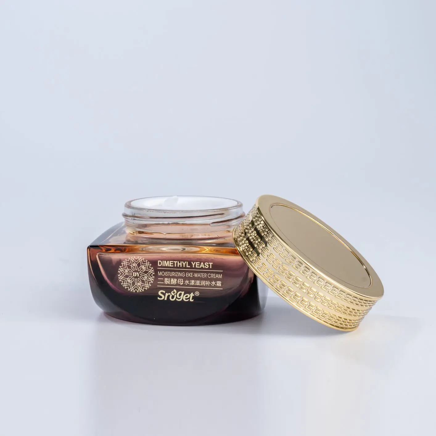 2021 Hot Selling Glassbottles with lids for cream 15g essential oil bottles with dropper30ml lotion pump bottle