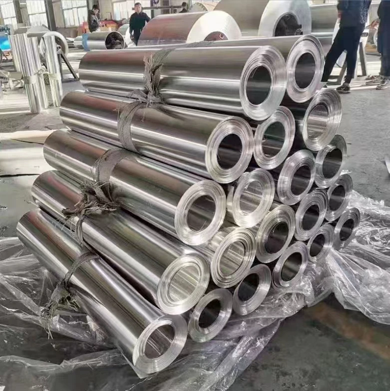 Хит продаж 8011 бумага из алюминиевой фольги 20-50mic рулон