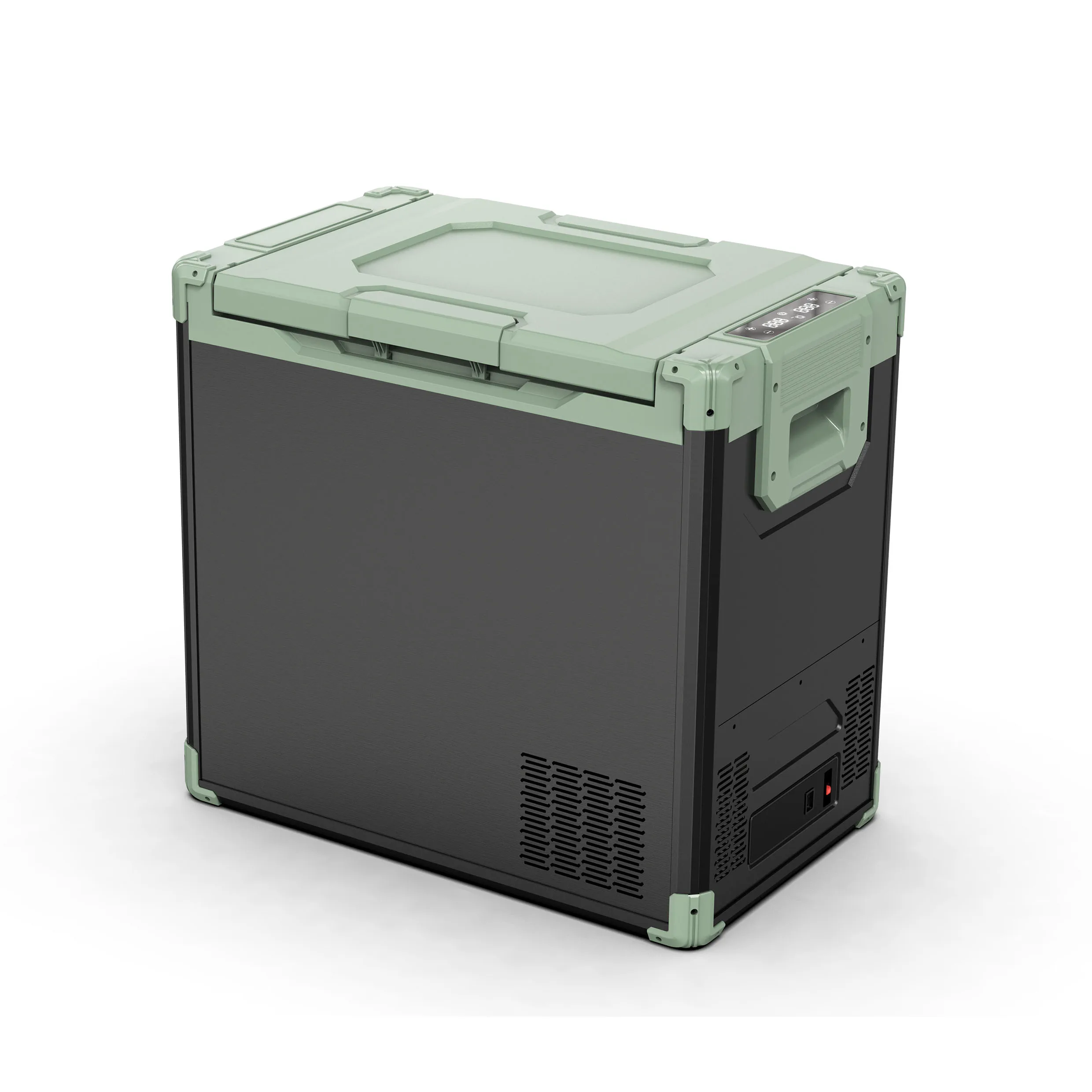 New Design Portable Truck & Car Fridge 50L 12/24 Volt Electric Compressor Refrigerator RV Application