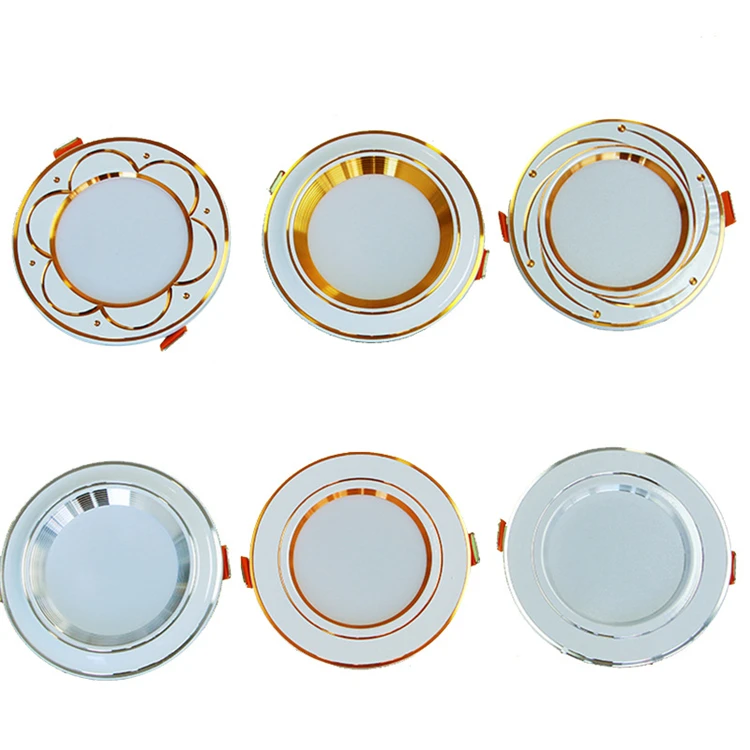 High Lumen SMD5730 3w Downlight Warm White Color Hole Size 100mm Ceiling Recessed Low Price LED Down Light