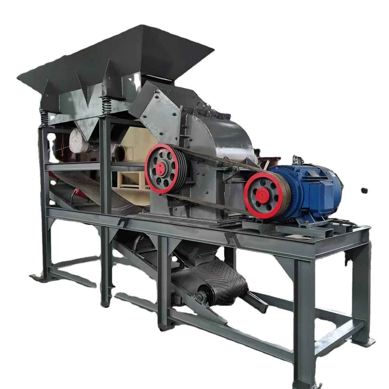Easy To Move Tire Type 30-60tph PC800x800 Construction Brick Hammer Crushers  Concrete Rock Stone Hammer Crusher Price