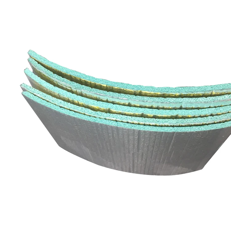 Carpet Underlay Heat Resistant Aluminum Foil Backed EPE Foam Insulation