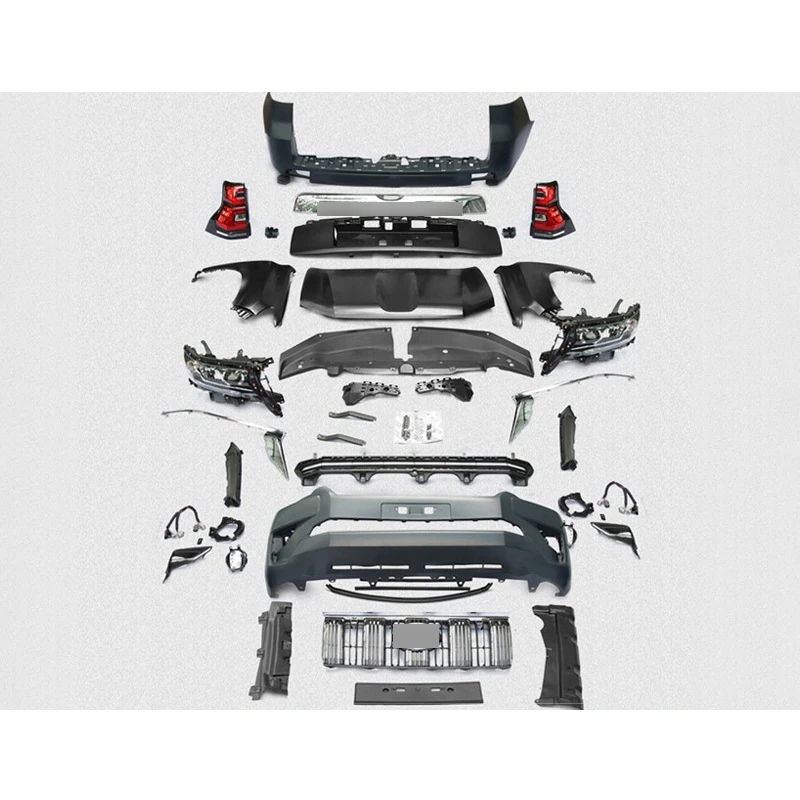 For Toyota Land Cruiser Prado Upgrade Facelift Body Kits 2010-2017 To 2018