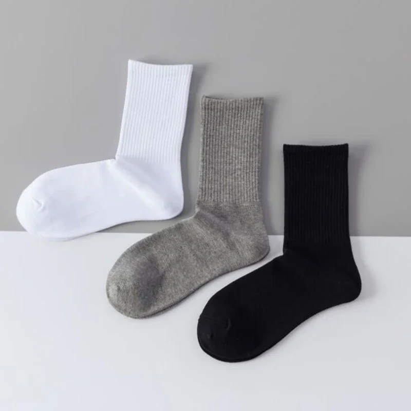 Cheap Durable socks men Designer Business Cotton Logo Knitted high quality Fashion Men socks