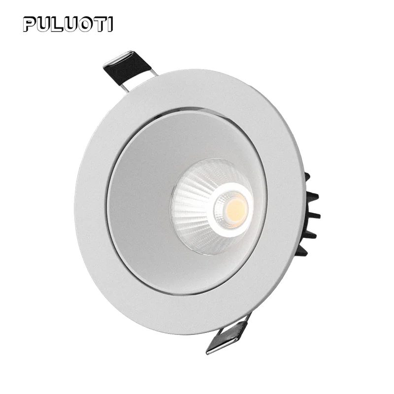 New Deisgn Glare Aluminum Recessed Mounted Indoor Bedroom Market 10w Led Spotlight